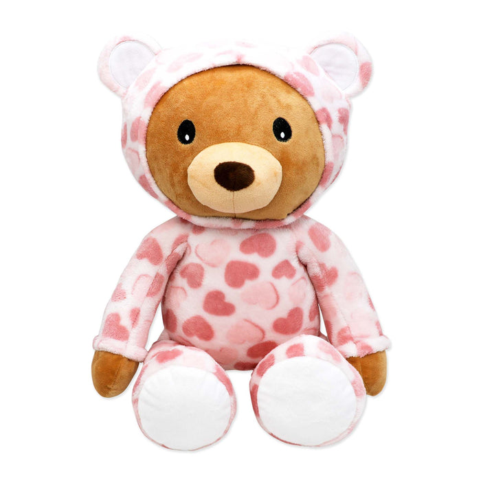 Rose Textiles Sleepover Bear Wearing Hoodie