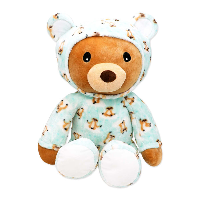 Rose Textiles Sleepover Bear Wearing Hoodie