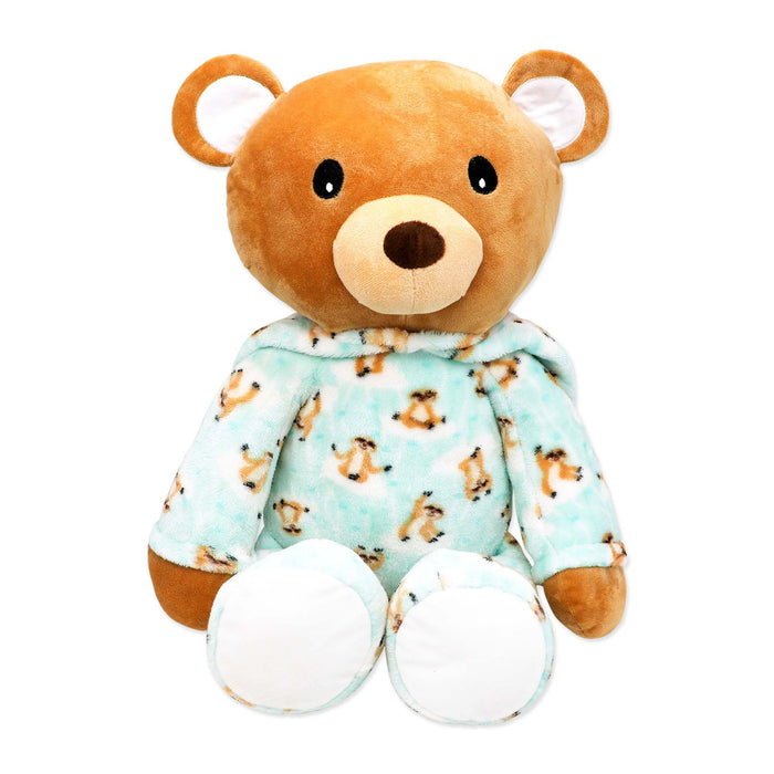 Rose Textiles Sleepover Bear Wearing Hoodie