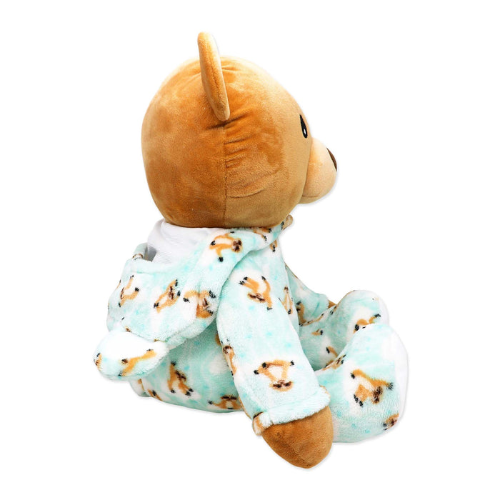 Rose Textiles Sleepover Bear Wearing Hoodie