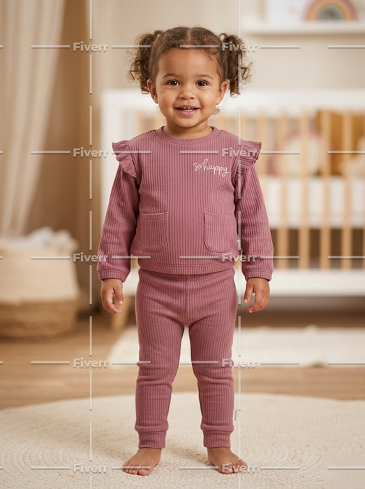 Haddad Baby PlayWear Pant Set Size - (3M to 24M)
