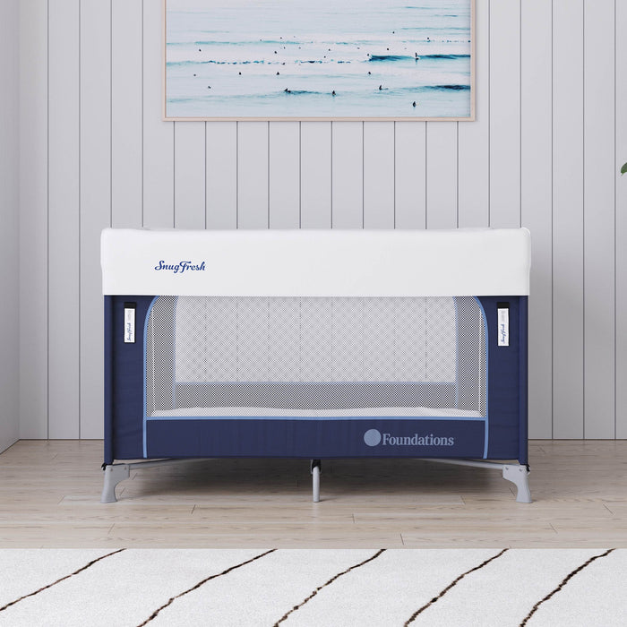 Foundations SnugFresh® Playard Covers – Washable Microfiber Covers (3 or 12 Pack)