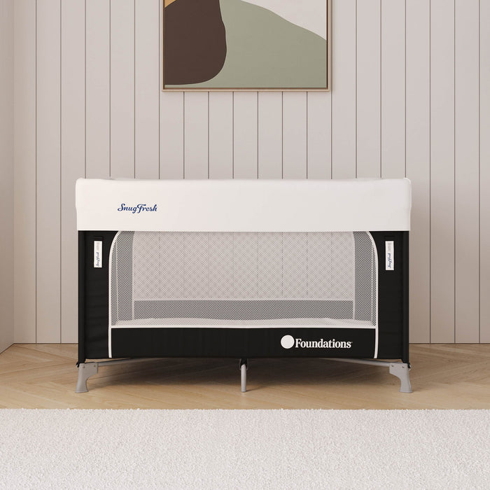 Foundations SnugFresh® Playard Covers – Washable Microfiber Covers (3 or 12 Pack)