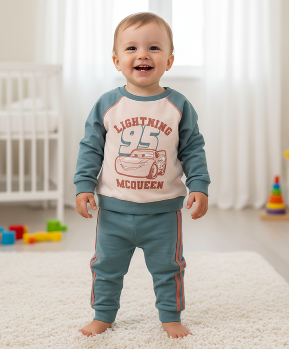 Disney Cars 2 Piece Baby and Toddler Jogger Set - (0 to 24m)