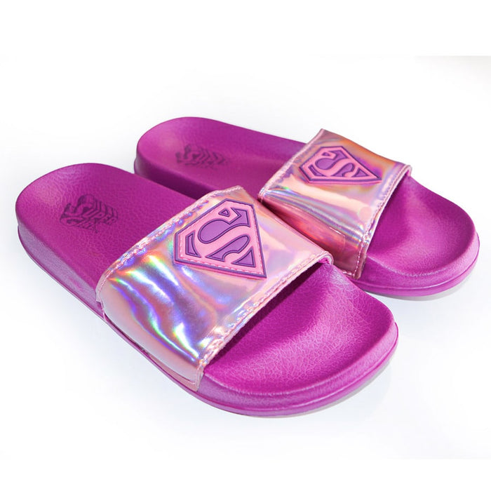 Kids Shoes Super-Girl Youth Girls Slip-on Sandals