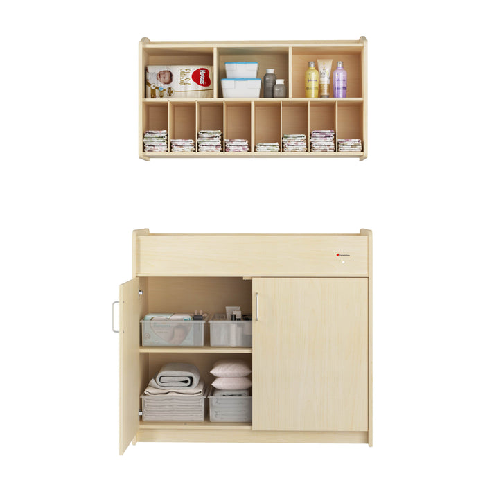 Foundations SafetyCraft® Changing Table Diaper Organizer