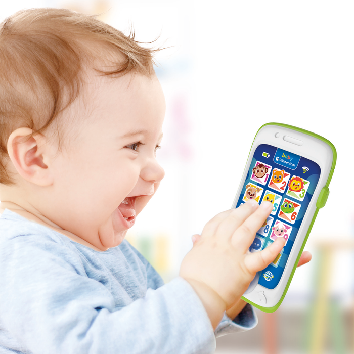 Jeu interactif tactile pour smartphone Clementoni pour bébés et tout-petits