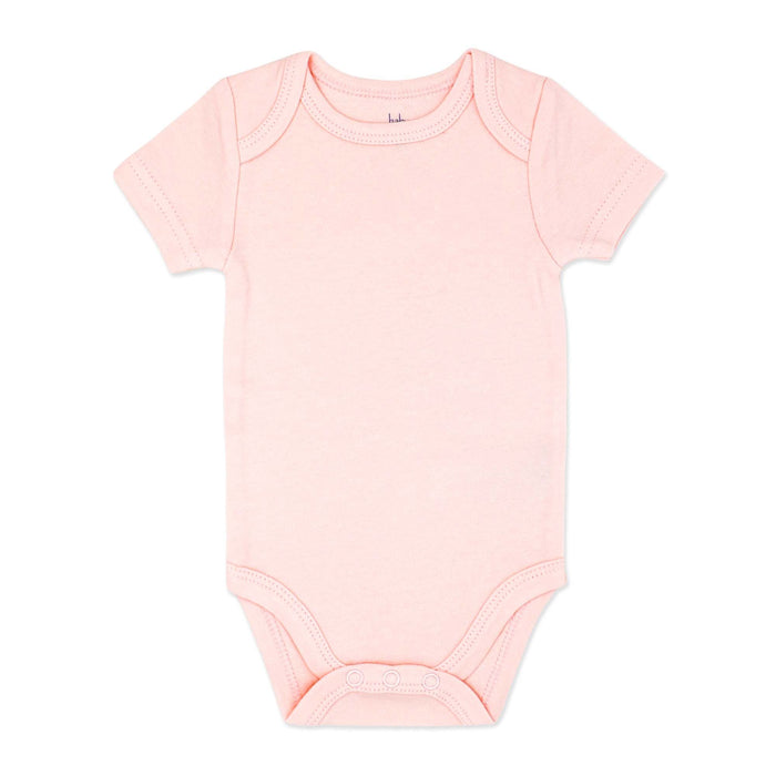 Small Wonders® Short Sleeve Baby Bodysuit -Soft Cotton One-Piece NB–24M