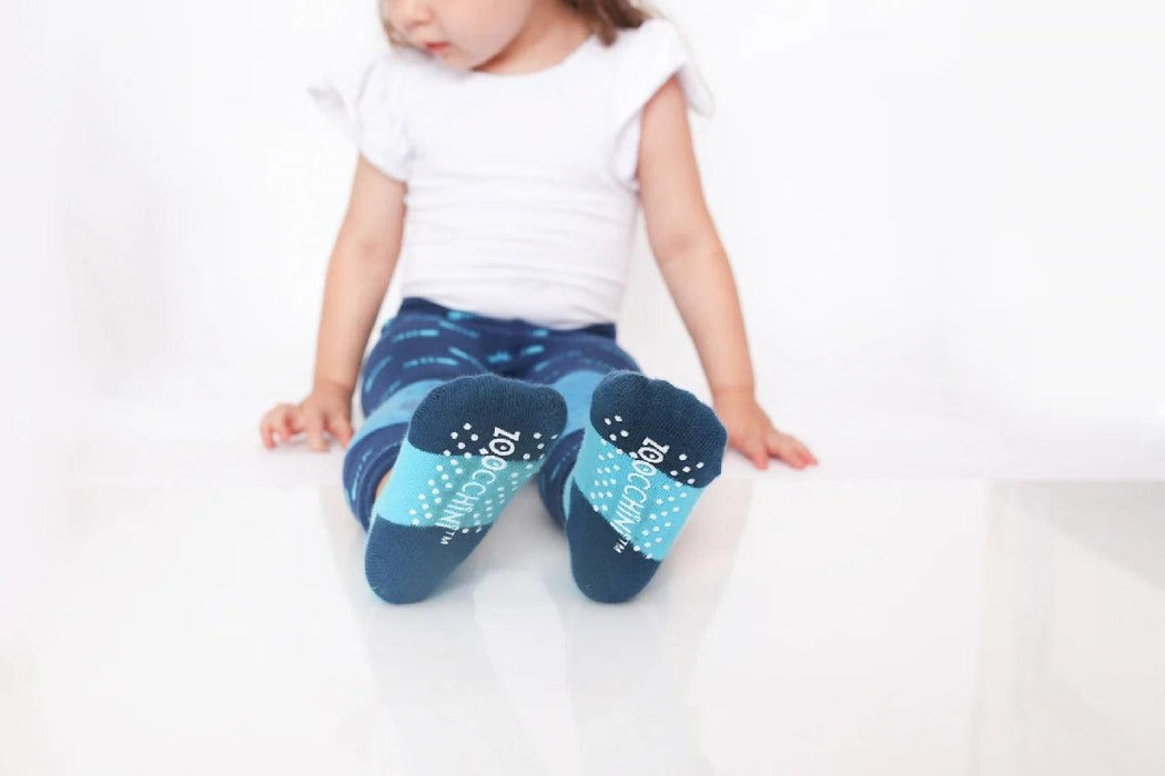Zoocchini grip+easy Comfort Crawler Legging & Sock Set