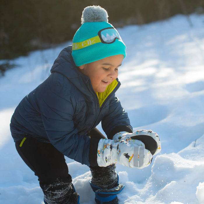 Mitaines imperméables d'hiver pour bébés, tout-petits et enfants de FlapJack Kids