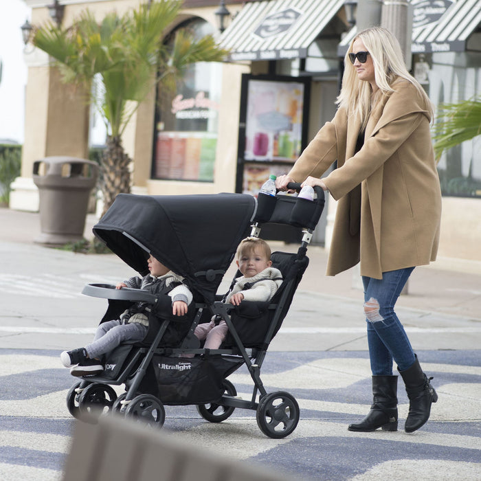 Caboose™ Ultralight Graphite Stand-On Tandem Stroller