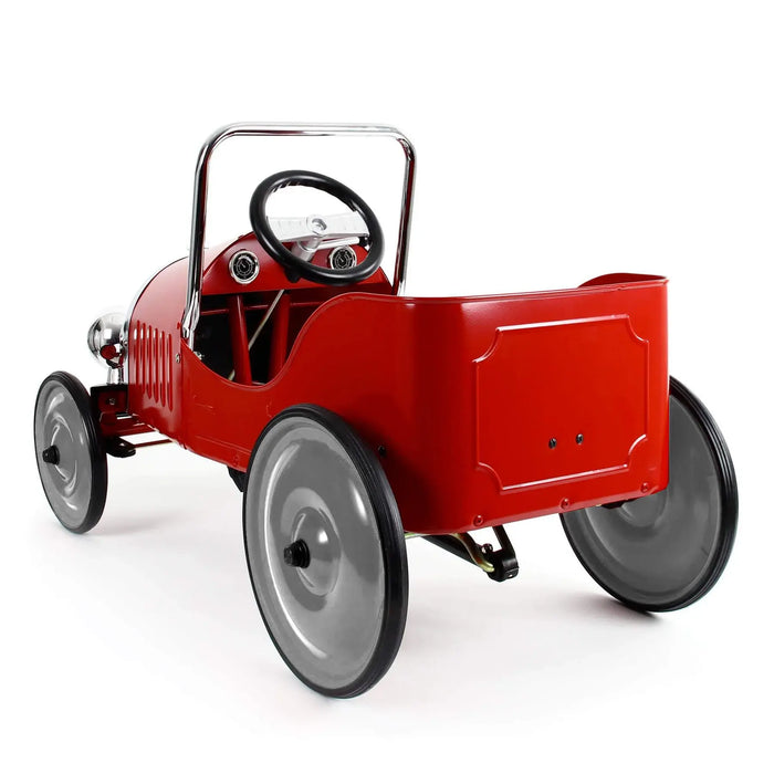Baghera Classic Pedal Car Ride-On for Kids 3+ – Vintage Metal Pedal Car