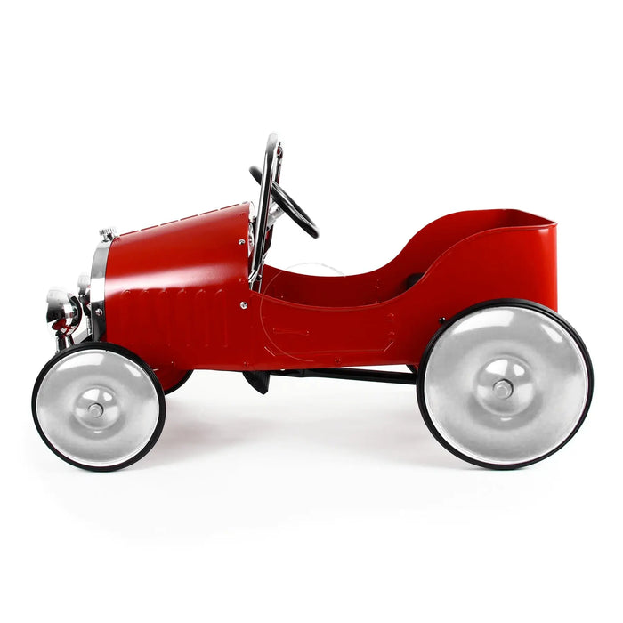 Baghera Classic Pedal Car Ride-On for Kids 3+ – Vintage Metal Pedal Car