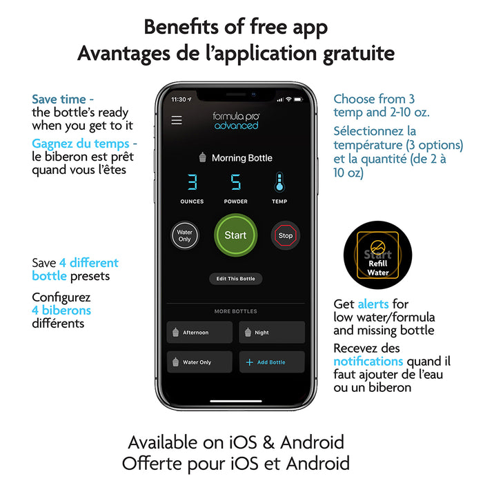 Distributeur de préparation lactée pour bébé Formula Pro Advanced - WiFi
