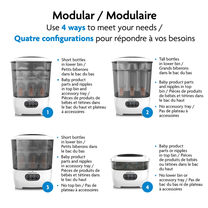 Baby Brezza One Step Sterilizer & Dryer Advanced - Baby Bottles, Pump Parts and Accessories