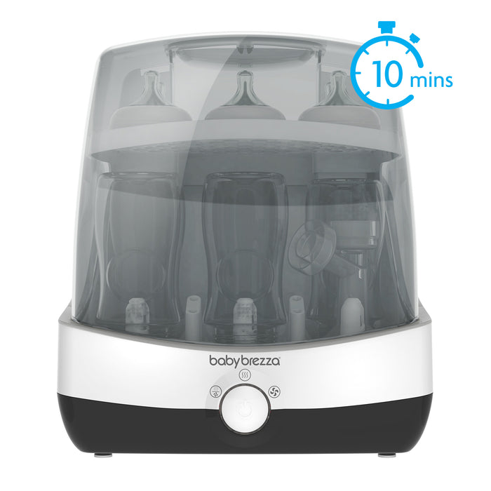 Baby Brezza SuperFast Stérilisateur Sécheur – Ultra rapide en 10 minutes