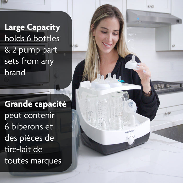 Baby Brezza SuperFast Stérilisateur Sécheur – Ultra rapide en 10 minutes