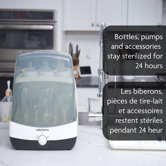 Baby Brezza SuperFast Stérilisateur Sécheur – Ultra rapide en 10 minutes