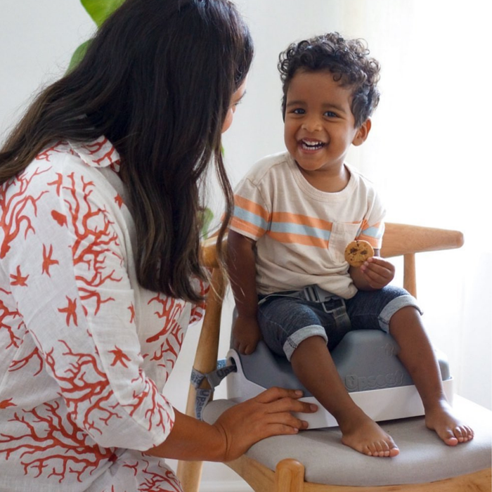 Upseat Ergonomic Toddler Booster Seat - Grey