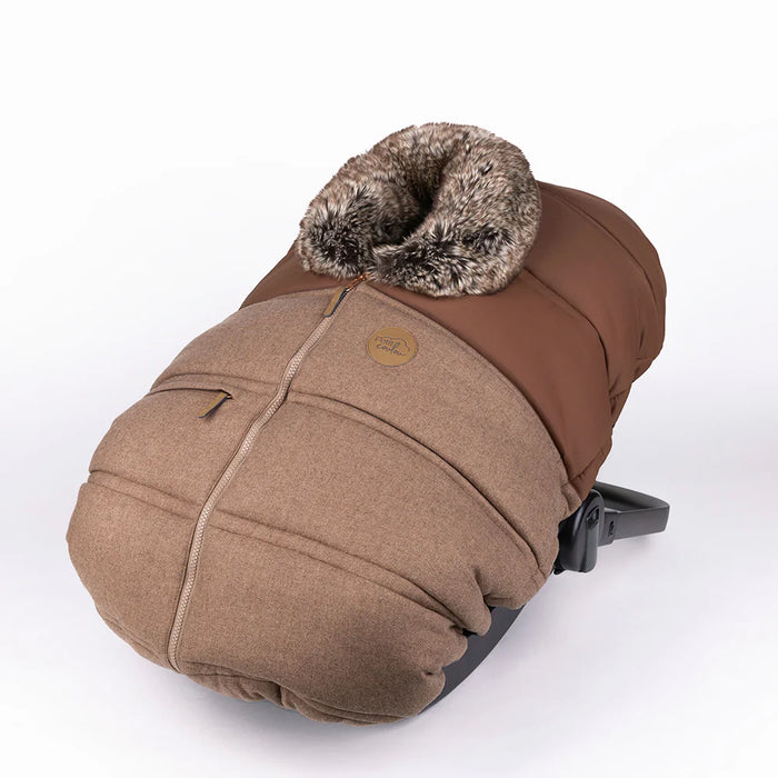 Housse d'hiver pour siège d'auto pour bébé de Petit Coulou - Collections Laine et Classique