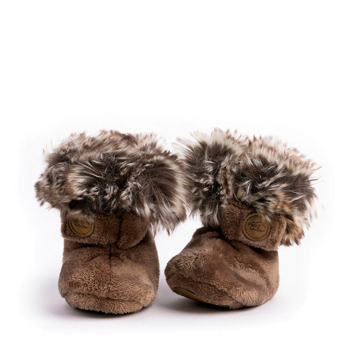 Petit Coulou Baby Winter Booties - (0-6m)