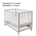 1st Snooze - 1st Snooze 4-in-1 Dream Crib – Convertible Baby Crib with Modern Design