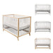 1st Snooze - 1st Snooze 4-in-1 Dream Crib – Convertible Baby Crib with Modern Design