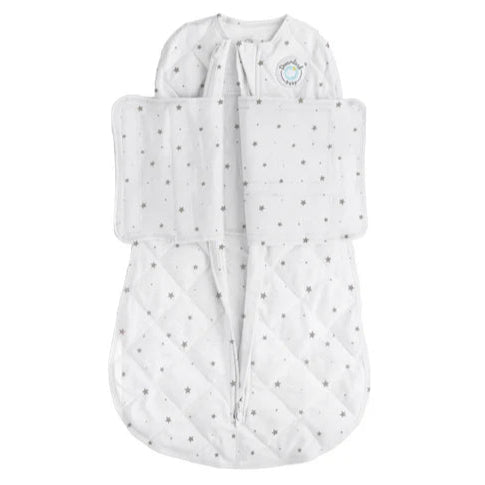 Dreamland Baby Dream Bamboo Weighted Sleep Swaddle & Sac – Sizes 0 to 6m