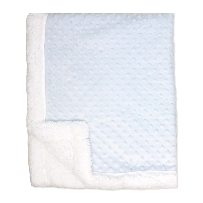 Rose Textiles Popcorn Sherpa Blanket and Neck Pillow