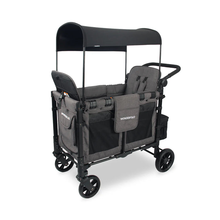 Wonderfold W2 ELITE Push Double Stroller Wagon