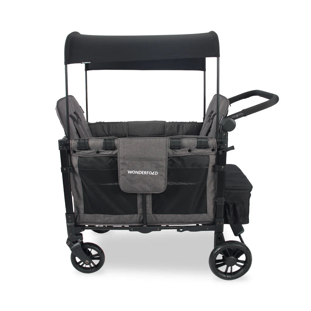 Wonderfold W2 ELITE Push Double Stroller Wagon