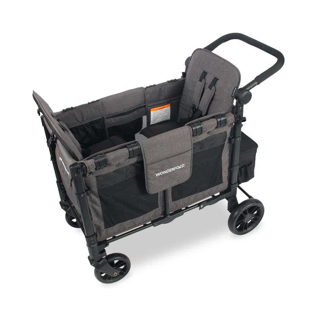 Wonderfold W2 ELITE Push Double Stroller Wagon