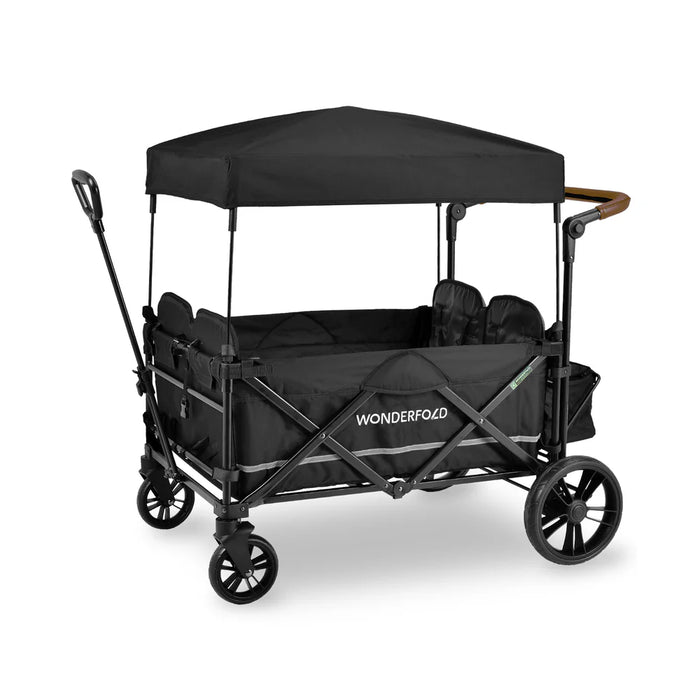 Wonderfold X4 - Push & Pull Quad Stroller Wagon