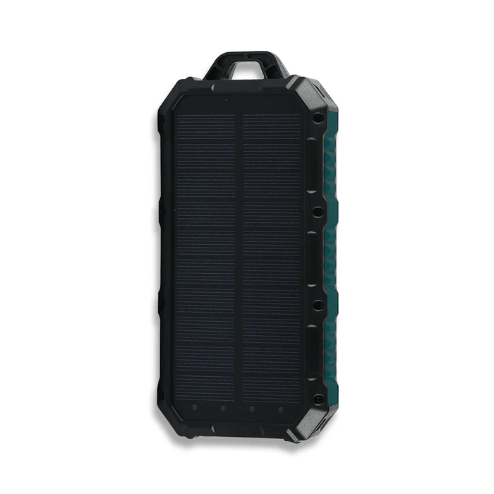 Wonderfold Solar Wireless Charger Power Bank with LED Lights and Phone Holder