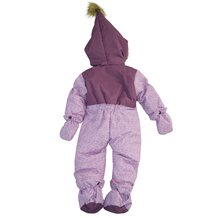 Blizz Baby Girls Pointy Hood Snow Suit - 1 piece - (3m to 24m) - 22WBLI5200