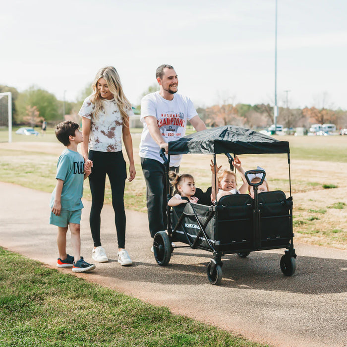 Wonderfold X4 - Push & Pull Quad Stroller Wagon