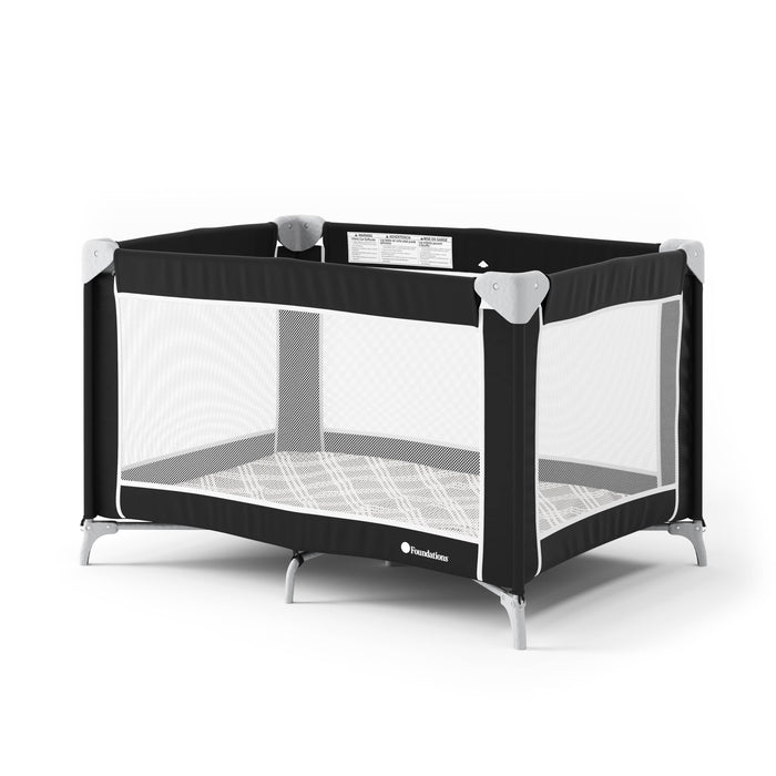 Foundations Sleep ’n Store® Travel Yard – Portable Travel Crib & Infant Play Yard