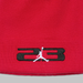 Jordan 23 beanie and gloves set University Red 03