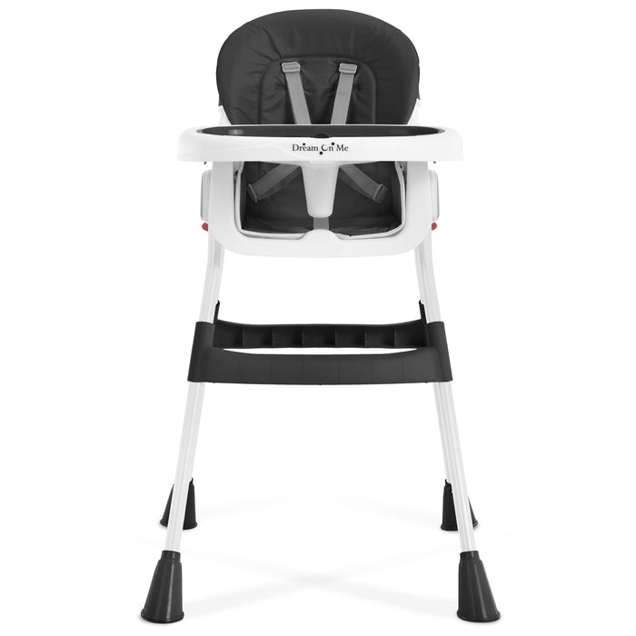 Dream On Me Portable 2 In 1 Table Talk Highchair – Black lifestyle
