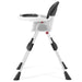 Dream On Me Portable 2 In 1 Table Talk Highchair – Black lifestyle