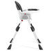 Dream On Me Portable 2 In 1 Table Talk Highchair – Black lifestyle