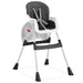 Dream On Me Portable 2 In 1 Table Talk Highchair – Black lifestyle