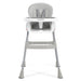 Dream On Me Portable 2 In 1 Table Talk Highchair – Grey lifestyle