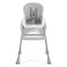 Dream On Me Portable 2 In 1 Table Talk Highchair – Grey lifestyle