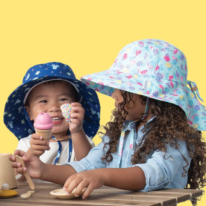 FlapJack Kids UPF50+ Sun Hat with Neck Cape