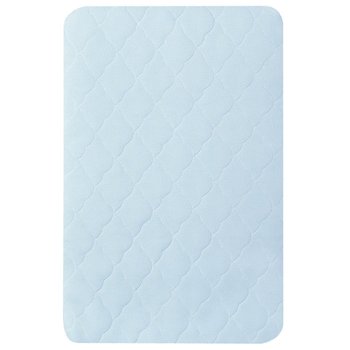 Dream On Me Rest EZ 2-in-1 Mini Crib Mattress Blue image 1