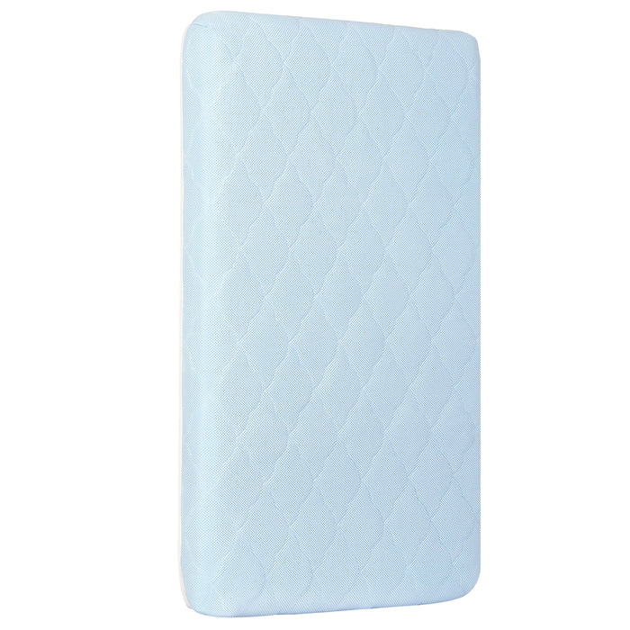 Dream On Me Rest EZ 2-in-1 Mini Crib Mattress Blue image 5
