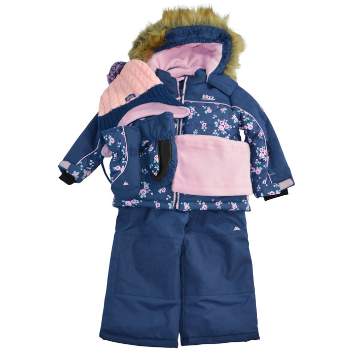 Blizz Girls Snow Suit (2 to 6 yrs) - 24WBLI5418