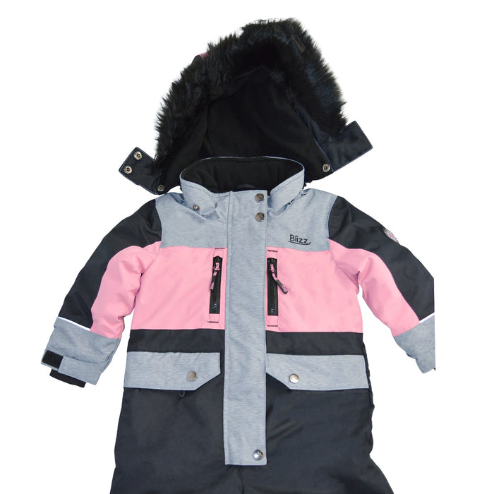 Blizz Girls Snow Suit - 1 piece - (2 to 8 yrs) - 24WBLI5431