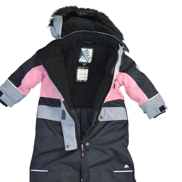 Blizz Girls Snow Suit - 1 piece - (2 to 8 yrs) - 24WBLI5431